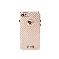 762356 Carbon Fiber Material Case for iPhone 7 Gold