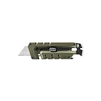 Veltec Heavy Duty Retractable Utility Knife, Box Cutter, Carpet Cutter with  3-Position Locking, Ergonomic Non-Slip Grip, 5 Reversible Replacements