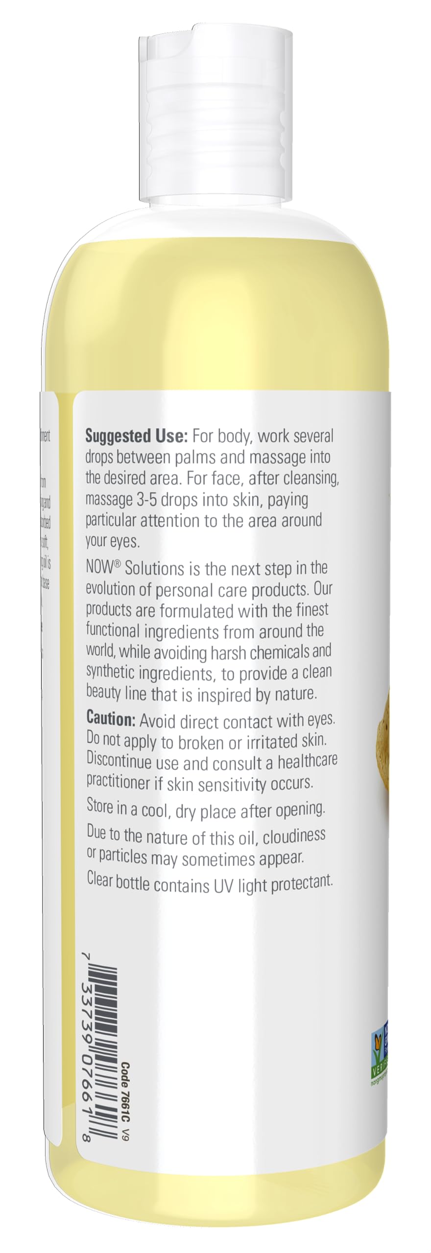 NOW Solutions, Sweet Almond Oil, 100% Pure Moisturizing Oil, Promotes Healthy-Looking Skin, Unscented Oil, 16-Ounce,Package may vary