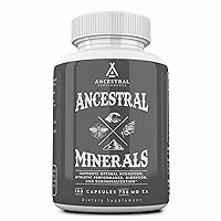 Ancestral Minerals & Electrolytes — Supports Optimal Hydration, Athletic Performance, Digestion, and Remineralization (30 Day Supply)