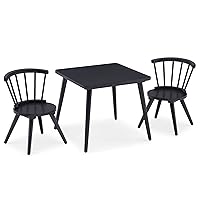 Windsor 2-Piece Chair Set, Midnight Grey