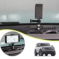 Picatinny Rail Support for Phone and Camera for Ford Bronco Accessories 2021 2022 2/4-Door,Phone Mount Adapter Holder