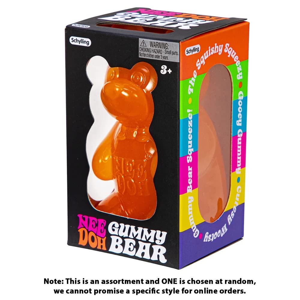 Schylling® NeeDoh™ Gummy Bear - Assorted Colors