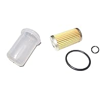 New Fuel Filter with O-ring & BOWL Compatible With Case IH 234 234H 235 244 245 254 255 265 275