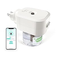 Bluetooth Mosquito Repellent Indoor Use, Electronic Mosquito Repellent Plug in, with 2-Pack 280 Hr Repellent Refills, Highly Effective Mosquito Repeller for Home, Bedroom
