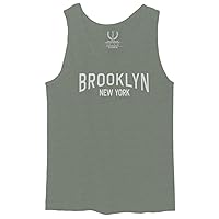Vintage New York Brooklyn NYC Cool Hipster Street wear Men's Tank Top