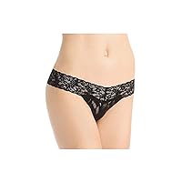 Hanky Panky Women's Petite Signature Lace Low Rise White Thongs One Size