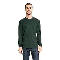 Next Level Sueded Long-Sleeve Crew (6411)