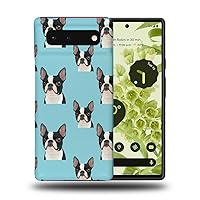 Cute Boston Terrier Puppy Dog Canine Pattern #A1#3 Polycarbonate Phone CASE Cover for Google Pixel 6