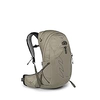 Osprey Talon 22L Men's Hiking Backpack with Hipbelt, Sawdust/Earl Grey, S/M