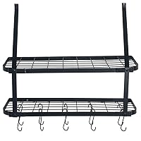 Wrought Iron Kitchen Racks with 10 Connecting Racks