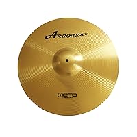 Arborea Cymbal Crash Cymbal Hero Brilliant Finish Bright Sound 16 inch Drum Cymbal For Practice (16