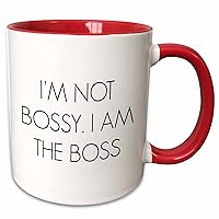 3dRose Merchant-Quote - Image of Im Not Bossy I Am The Boss Quote - Mugs (mug_305143_5)