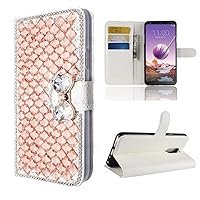 Case for Moxee M2160 MH-T6000,Moxee M2160 Case,Magnetic Flip Wallet Luxury Glitter Crystal Diamond for Girls with Card Holders Stand Phone Case for Moxee M2160 MH-T6000 (Gold)