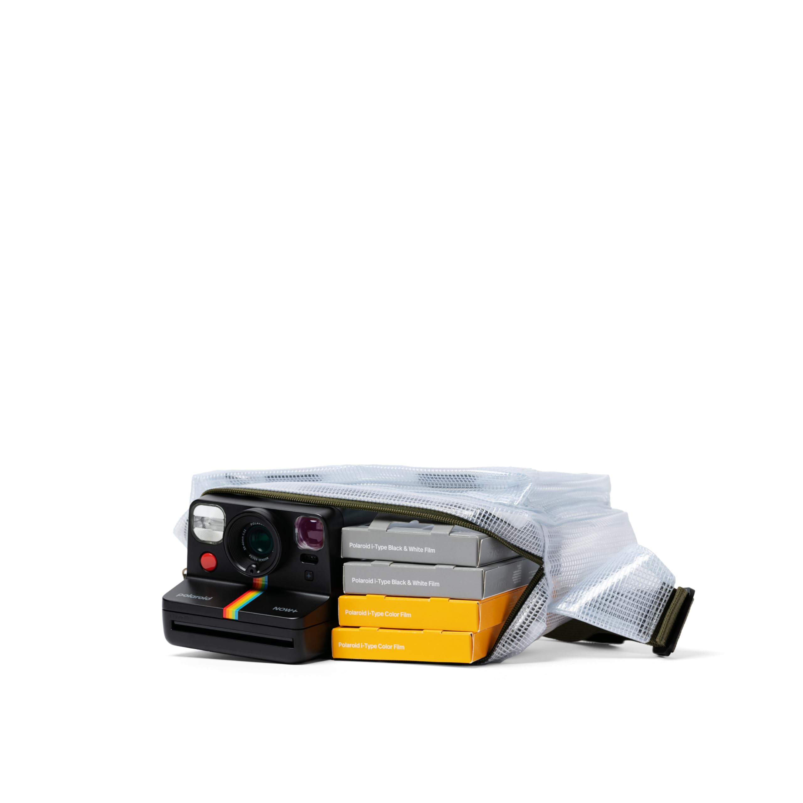 Polaroid Ripstop Crossbody Essentials Bag - Clear (6305)