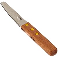 Winco KCL-3 7.5-Inch Oyster/Clam Knife with 3.5-Inch Blade, Medium, Stainless Steel, Tan