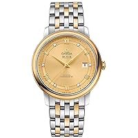 Omega De Ville Prestige Automatic Chronometer Diamond Men's Watch 424.20.40.20.58.001