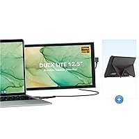 Duex Lite Portable Monitor with Origami Kickstand, Mobile Pixels 12.5