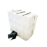 Formosa Covers Mobility Scooter Transport Cover, Clear Material for Visible Taillights During Travel, Heavy Duty, Waterproof, Free Carrying Bag - 52-inch L x 26-inch D x 40-inch H (Clear/Translucent)