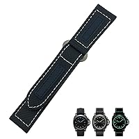 24mm Carbon Fiber Watch Strap Black Watch Bracelets for Panerai  pam01661/00441 Watch Bands for Men Accessories