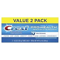 Pro-Health Whitening Gel Toothpaste, 4.6 oz, Pack of 2