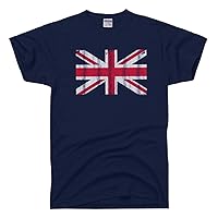 Men's Great Britain Flag England British Union Jack T-Shirt