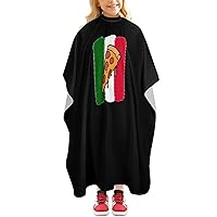 Pizza Italy Flag Printed Barber Cape Hair Cutting Apron Professional Salon Haircut Capes for Men Women