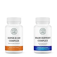 Energy & Cognitive Support Bundle: Super B-100 + Brain Support Formula