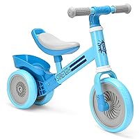 Balance Bike 2-4 Year Old, Perfect, Sturdy, Steady Balance Bike for Toddlers 2 3 4 Year olds, Easy to Put Together, Well Crafted, Bike for 2-4 Boys Girls (Blue)