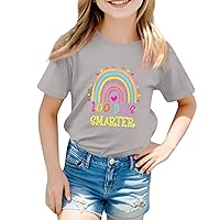 Women's T-Shirts Children's Casual Jogging Set Paired With Short Sleeved Two Piece Set Shirts, 100-160