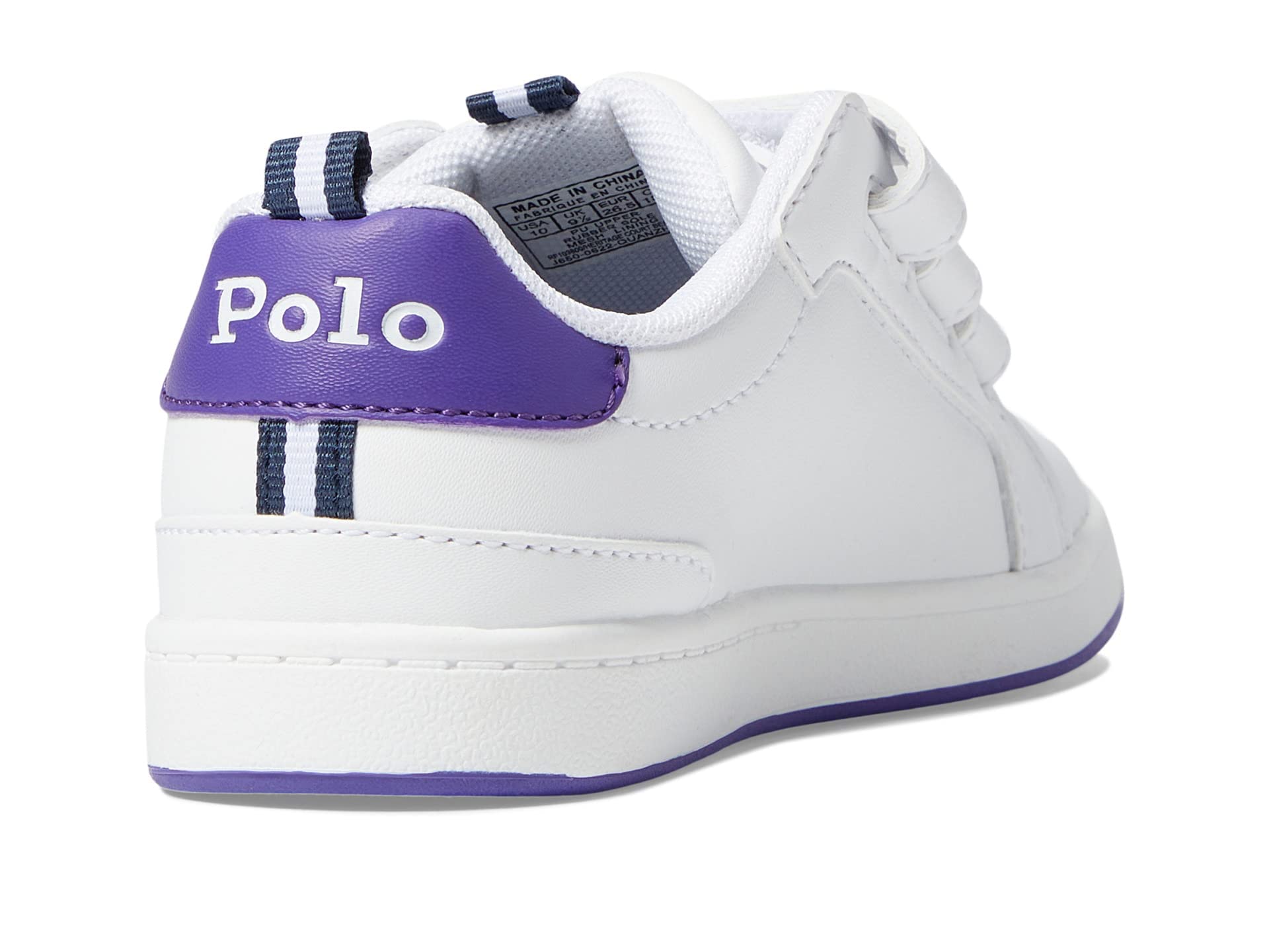 POLO RALPH LAUREN Unisex-Child Heritage Court Bear Ez (Toddler) Sneaker