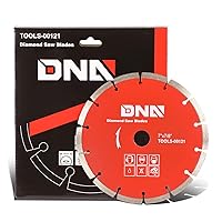 ‎DNA MOTORING TOOLS-00121 7 X 7/8 in. Diamond Saw Blade - Dry/Wet Steel Cut-Off Disc with Thin Kerf, Sharp Edges, for Concrete Stone Brick Masonry Cutting
