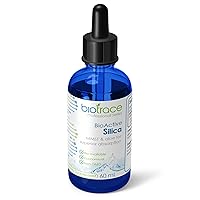 2 Fl Oz BioActive Silica Drops | Liquid Mineral Blend for Lustrous Hair, Skin, Nails & Collagen Synthesis | Aids Calcium Management, Joint Mobility & Bone Function