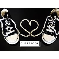 Guestbook: Running Shoes, Sneakers, Kicks, Tennis Shoes Vacation Rental Visitor Guest Book for Airbnb, VRBO, TripAdvisor, Booking Guests, 120 pages