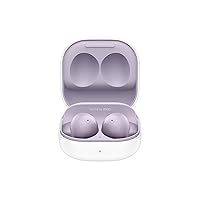 SAMSUNG Galaxy Buds 2 True Wireless Bluetooth Earbuds, Noise Cancelling, Comfort Fit In Ear, Auto Switch Audio, Long Battery Life, Touch Control, Lavender [US Version, 1Yr Manufacturer Warranty]