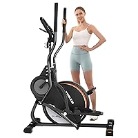 Sunny Health & Fitness Legacy Stepping Elliptical Machine, Total Body Cross  Trainer, Low Impact Exercise Equipment with Optional SunnyFit App Enhanced