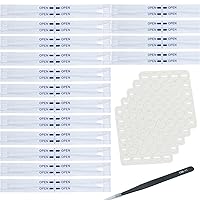 NETONDA Cleaning Sticks Wet Cleaning Sticks Compatible with IQOS3 Duo 2.4 Plus 2.0 Holder - Cotton Buds Dispenser 80 Alcohol Cotton Buds + 150 Oil Absorbing Pads + Tweezers Pack of 80