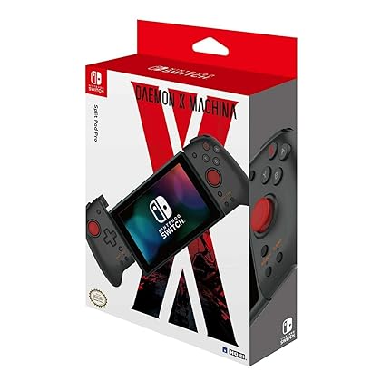 Nintendo Switch Bluetooth Split Pad Pro (Daemon X Machina Edition) Ergonomic Controller for Handheld Mode - Officially Licensed By Nintendo