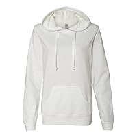 Independent Trading Co womens Pullover Hooded Sweatshirt SS650 White S