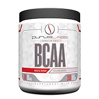 BCAA Capsules by Purus Labs Foundation Series | 2:1:1 Leucine, Valine, Isoleucine | for Recovery, Endurance, Strength and Muscle Building | 240 Capsules (60 Servings)