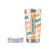 Awkward Styles Personalized SIlver Adventure Tumbler Funny Romantic Print Your Name Here Customization Drinkware Your Own Text Optimistic Custom Gifts Love