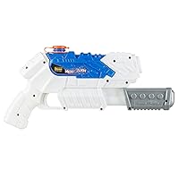 40426 Blaster Micro Splash, Water Gun for Children, with Pump Function, Approx. 28cm Tall, White, Ideal for Holidays, on The Beach or Pool