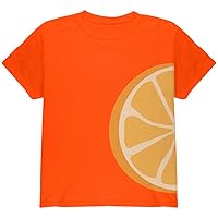 Old Glory Orange Slice Costume Youth T Shirt Orange YXL