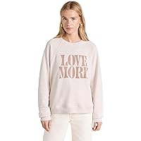 Spiritual Gangster Women's Love More Bridget Raglan Sweatshirt