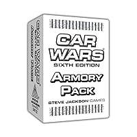 Steve Jackson Games Car Wars Armory Pack, Expansion Strategy Card Game, for 2 to 4 Players and Ages 10+