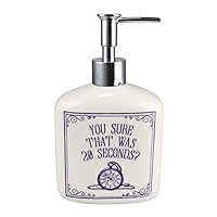 Our Name is Mud Sure That was 20 Seconds Hand Soap Dispense, 12 Ounce, Multicolor