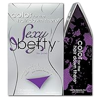 Sexy Betty - Hair Color for the Hair Down There Kit, Lilac (6-Pack)