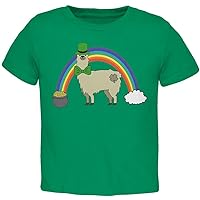 St. Patrick's Day Llama Cute Pot of Gold Toddler T Shirt