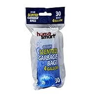 Home Smart Ocean Scented 4 Gallon Garbage Bags