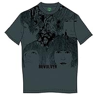 Rockoff Trade Men's Revolver T-shirt, Grey, X-large